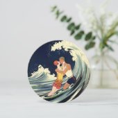 ヴィンテージアールデコ愛好家キス、結婚式招待状 招待状 (スタンド正面)