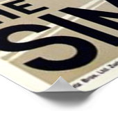 ヴィンテージアールデコ旅行ポスタースイスシオンヴァレ ポスター (角)