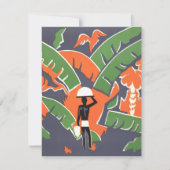 ヴィンテージアールデコ旅行,アフリカのジャングルの先住民 (正面)