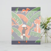 ヴィンテージアールデコ旅行，アフリカのジャングルの先住民 (スタンド正面)