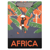 ヴィンテージアールデコ旅行，アフリカのジャングルの先住民 クリップボード