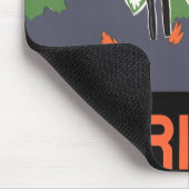 ヴィンテージアールデコ旅行,アフリカのジャングルの先住民 マウスパッド (コーナー)