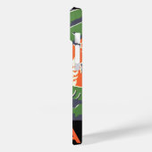 ヴィンテージアールデコ旅行,アフリカのジャングルの先住民 Case-Mate iPhoneケース (裏面 / 左)