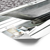 ヴィンテージアールデコ浴槽水彩写真プリント フォトプリント            (角)