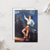 ヴィンテージアールデコ海賊 カード (正面/裏面インサイチュ)