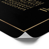 ヴィンテージアールデコ素晴らしギャツビー座席表16 ポスター (角)