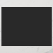 ヴィンテージアールデコ結婚のブラッククリーム (裏面)