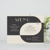 ヴィンテージアールデコ結婚のブラッククリーム (スタンド正面)