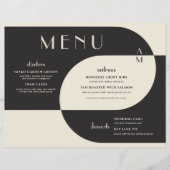 ヴィンテージアールデコ結婚のブラッククリーム (正面)