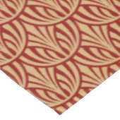 ヴィンテージアールデコ群魚鱗パターン テーブルクロス (アングル)