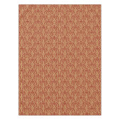 ヴィンテージアールデコ群魚鱗パターン テーブルクロス (正面)