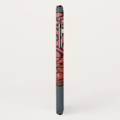 ヴィンテージアールデコ花ピンクガーデンバラ Case-Mate iPhoneケース (裏面/左)