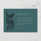 ヴィンテージアールデコ詳細エンクロージャカード エンクロージャーカード (正面)