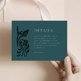 ヴィンテージアールデコ詳細エンクロージャカード エンクロージャーカード