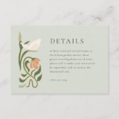 ヴィンテージアールデコ詳細エンクロージャカード エンクロージャーカード (正面)