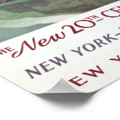 ヴィンテージアールデコ鉄道旅行, 1938 ポスター (角)