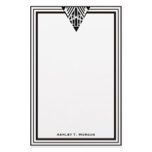 ヴィンテージアールデコ黒Whtフレーム#1