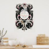 ヴィンテージアールデコ1920sジョージバービアイラストレーション ポスター (キッチン)