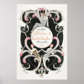 ヴィンテージアールデコ1920sジョージバービアイラストレーション ポスター (正面)