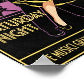 ヴィンテージアールデコ1940sスイングダンスポスター ポスター (角)