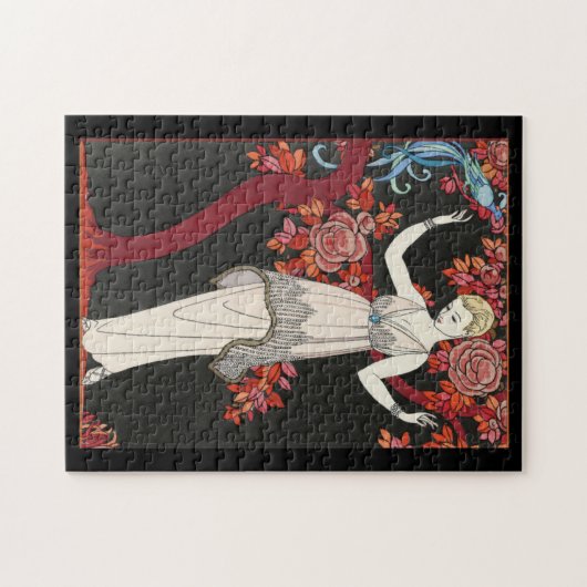 ヴィンテージアールデコ20sファッション ジグソーパズル (横)