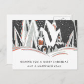 ヴィンテージアールデコ シーズンポストカード (正面/裏面)