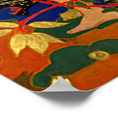 ヴィンテージアールデコ、ダイアナ及びそのニンフ又は狩り ポスター (角)