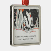 ヴィンテージアールデコ メタルオーナメント (右)