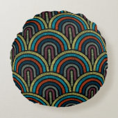 ヴィンテージアールデコ ラウンドクッション (正面)