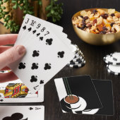 ヴィンテージアールデコ、水蒸気入りコーヒーカップ トランプ (インサイチュ)