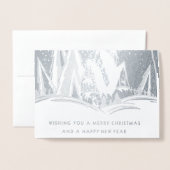 ヴィンテージアールデコ 箔カード (封筒付き正面)