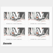 ヴィンテージアールデコ 長方形シール (シート)