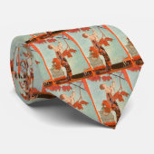 ヴィンテージアールデコ、Flighty Bird by George Barbier ネクタイ (ロール)