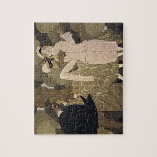 ヴィンテージアールデコ、George Barbierによる驚き ジグソーパズル (縦)