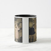 ヴィンテージアールデコ、George Barbierによる驚き マグカップ (中央)