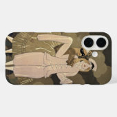 ヴィンテージアールデコ、George Barbierによる驚き Case-Mate iPhoneケース (裏面 (横))