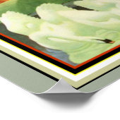 ヴィンテージアールデコ「Summer」ポスター12 x 16 ポスター (角)