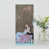 ヴィンテージアールデコFireworks Le Feu、George Barbier (スタンド正面)