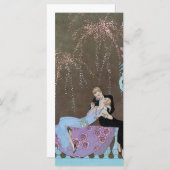ヴィンテージアールデコFireworks Le Feu、George Barbier (正面/裏面)