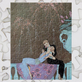 ヴィンテージアールデコFireworks Le Feu、George Barbier ジグソーパズル