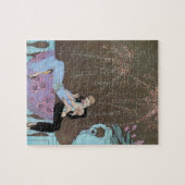 ヴィンテージアールデコFireworks Le Feu、George Barbier ジグソーパズル (横)