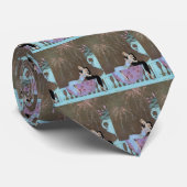 ヴィンテージアールデコFireworks Le Feu、George Barbier ネクタイ (ロール)