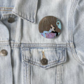 ヴィンテージアールデコFireworks Le Feu、George Barbier 缶バッジ (インサイチュ)