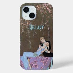 ヴィンテージアールデコFireworks Le Feu、George Barbier iPhone 15ケース