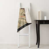 ヴィンテージアールヌーボーアルフォンスミュシャアー絵画ト シェルパブランケット (インサイチュ)