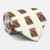 ヴィンテージアールヌーボーアルフォンスミュシャネックタイ ネクタイ (ロール)