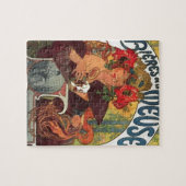 ヴィンテージアールヌーボーアルフォンスミュシャ ジグソーパズル (横)