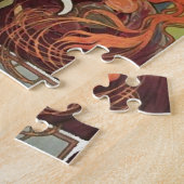 ヴィンテージアールヌーボーアルフォンスミュシャ ジグソーパズル (側面)