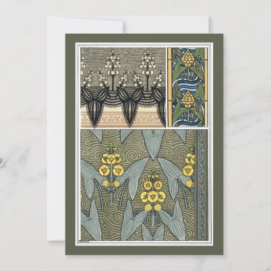 ヴィンテージアールヌーボーアロードガーデンフラワー (正面)