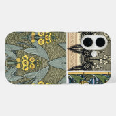 ヴィンテージアールヌーボーアロードガーデンフラワー Case-Mate iPhoneケース (裏面 (横))